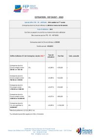 Cotisation 2023-2024